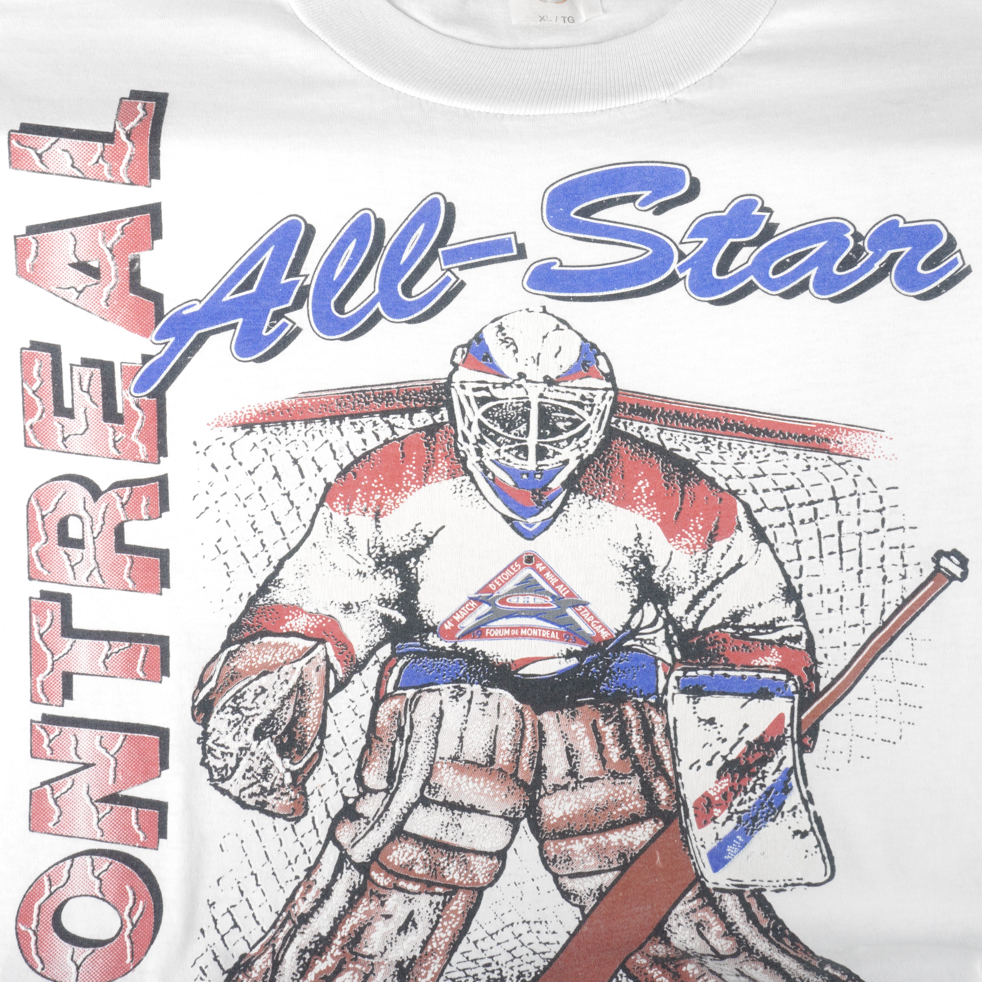 Vintage NHL - Montreal Canadiens All-Star Game Forum T-Shirt 1993