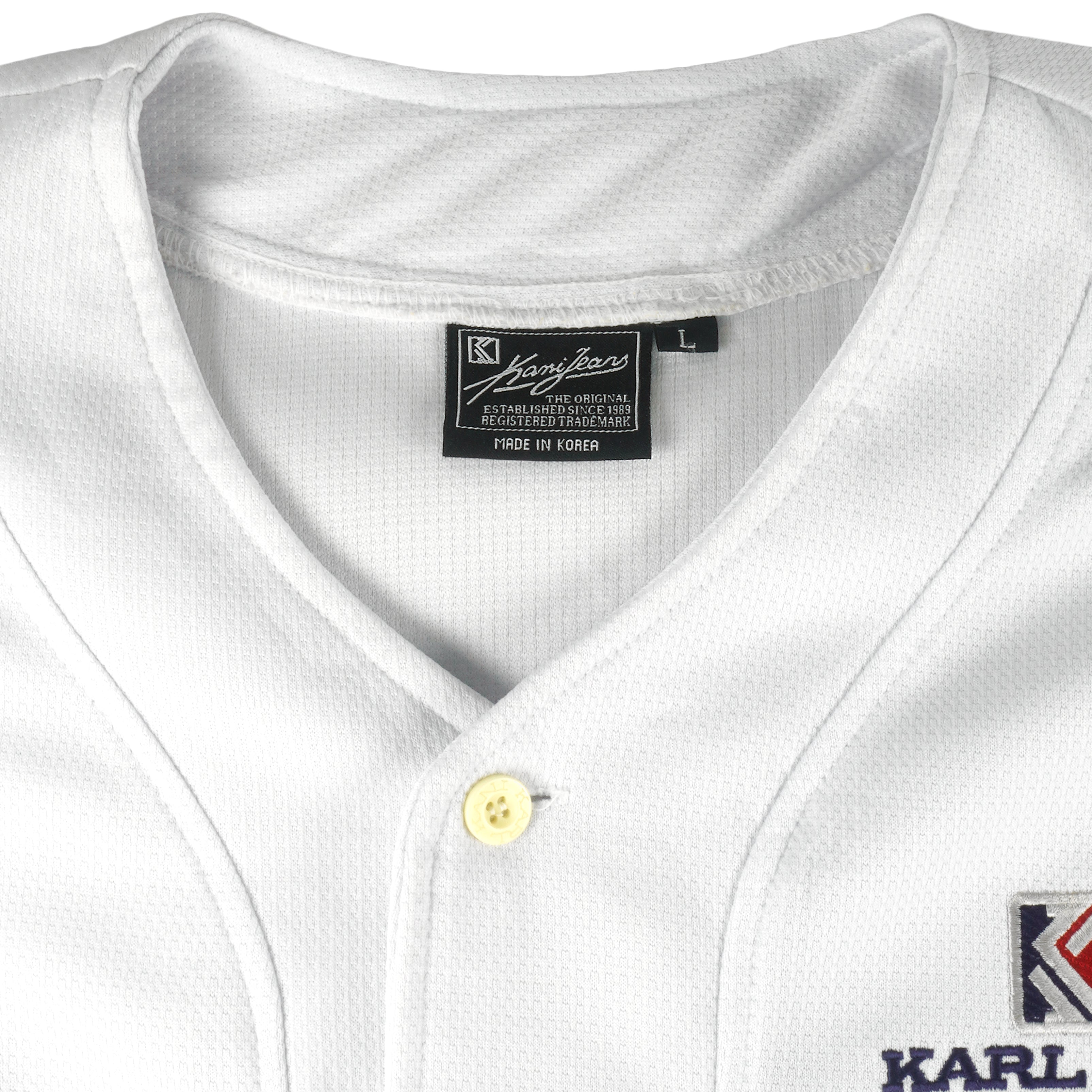Vintage 90s Stitched Starter Florida Marlins Baseball Button Jersey Size  Large