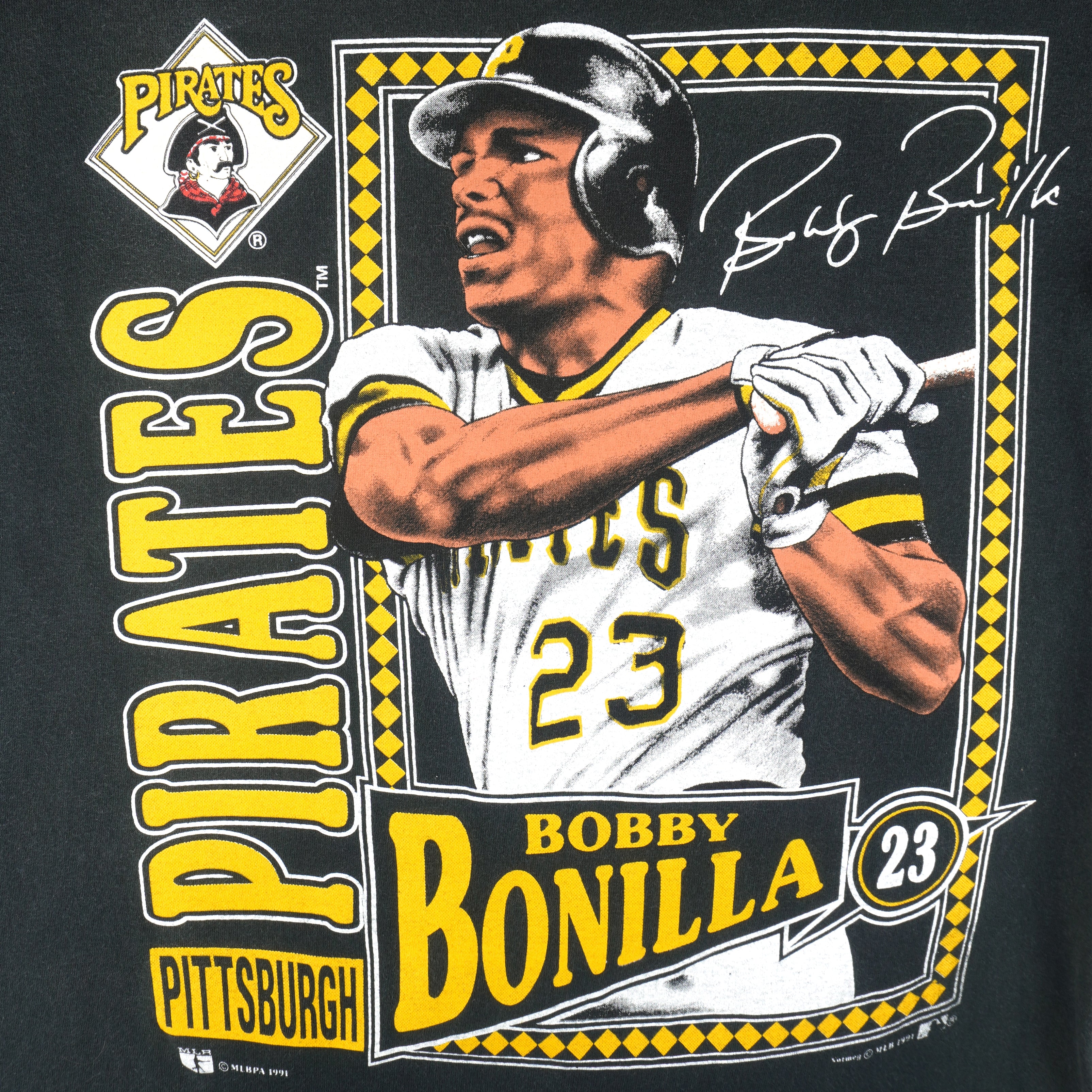 Vintage MLB (Nutmeg) - Pittsburgh Pirates Bobby Bonilla T-Shirt