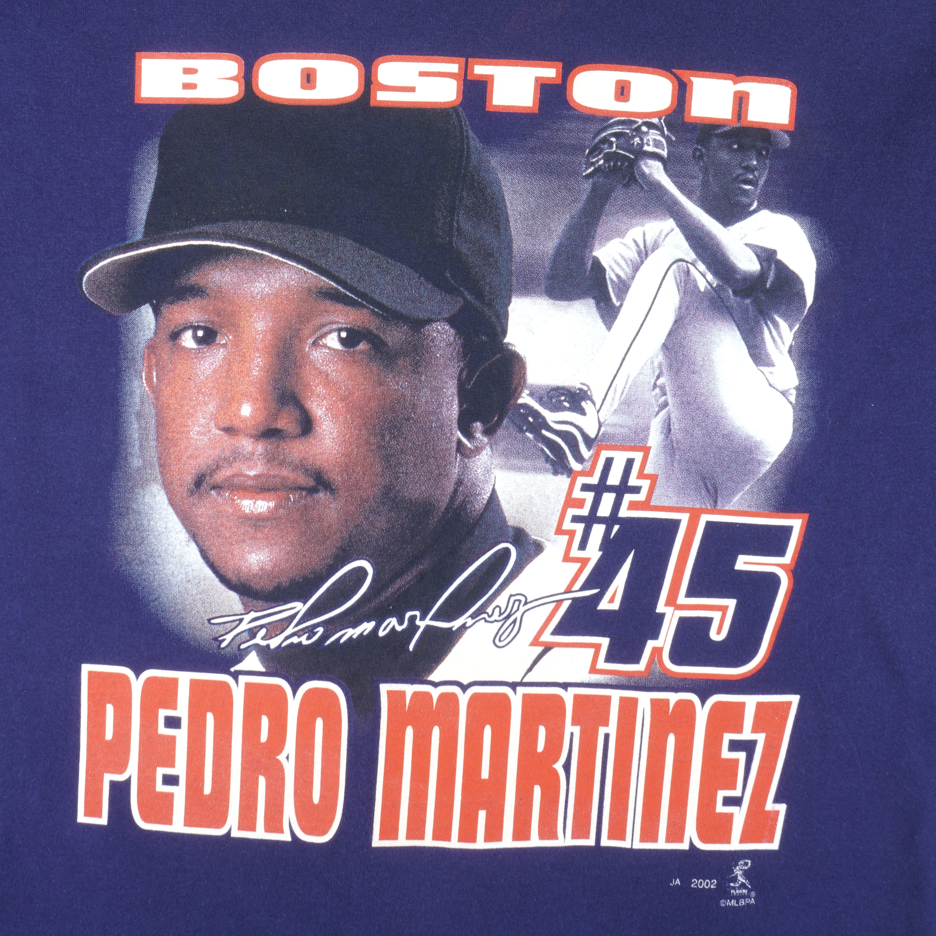 Vintage Lee Sport Pedro Martinez MLB Player Boston Red Sox 
