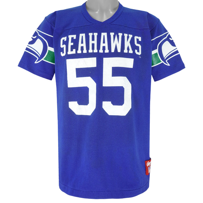 BRIAN BOSWORTH SEATTLE SEAHAWKS VINTAGE 1980'S CHAMPION JERSEY ADULT XL