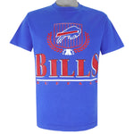 NFL (Locker Line) - Buffalo Bills Single Stitch T-Shirt 1990s Medium