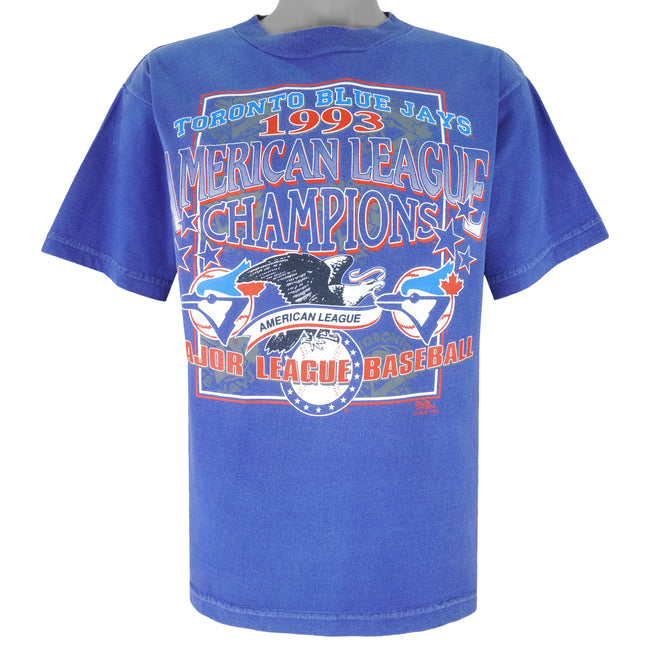 Vintage MLB (Chalk Line) - Toronto Blue Jays American League Champions T-Shirt 1992 X-Large