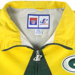 NFL (Logo Athletic) - Green Bay Packers Zip-Up Windbreaker 1990s X-Large