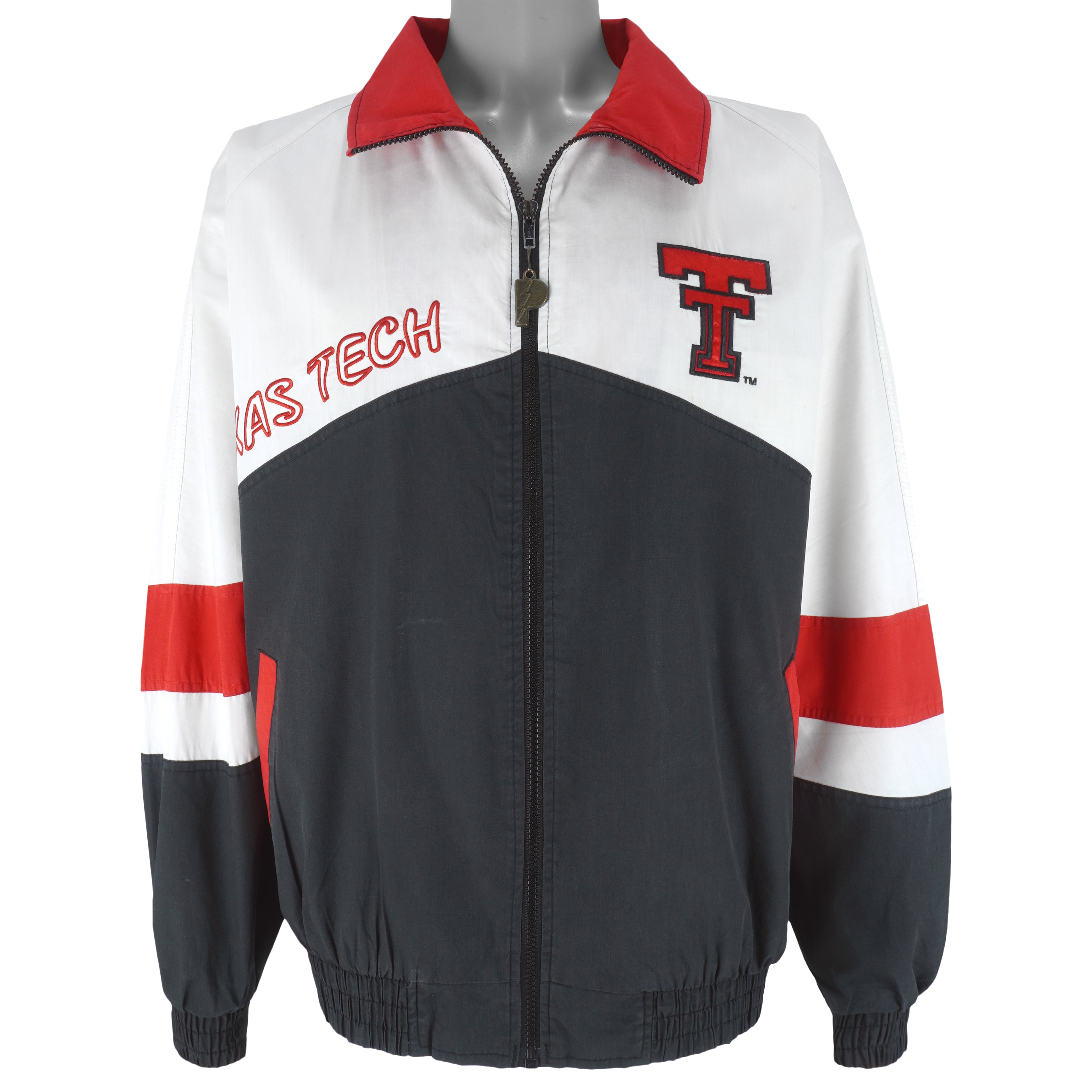 Ladies North End Leather store Jacket with Texas Tech Embroidery