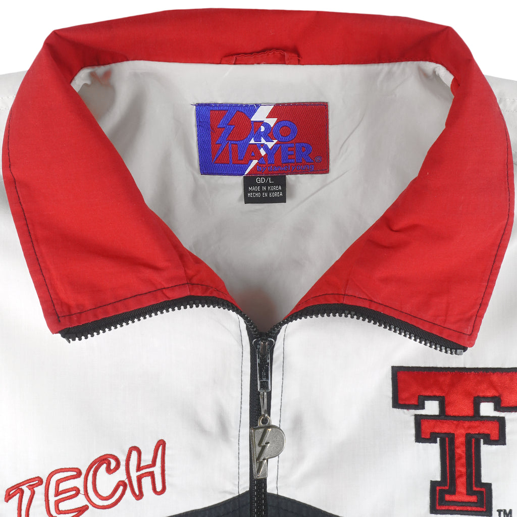 Ladies on sale North End Leather Jacket with Texas Tech Embroidery