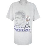 NFL (Lee) - Dallas Cowboys Troy Aikman Single Stitch T-Shirt 1990s X-Large Vintage Retro Football