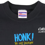 Vintage (Hanes) - Honk The Ugly Duckling Crew Neck Sweatshirt 2001 Large Vintage Retro