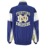 Starter - Notre Dame Fighting Irish Zip-Up Windbreaker 1990s X-Large