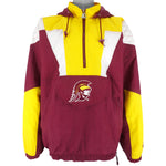 Starter - USC Trojans Football Puffer Jacket 1990s Large Vintage Retro Football College