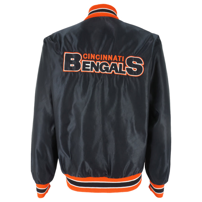 Vintage NFL Cincinnati Bengals Football Leather Jacket