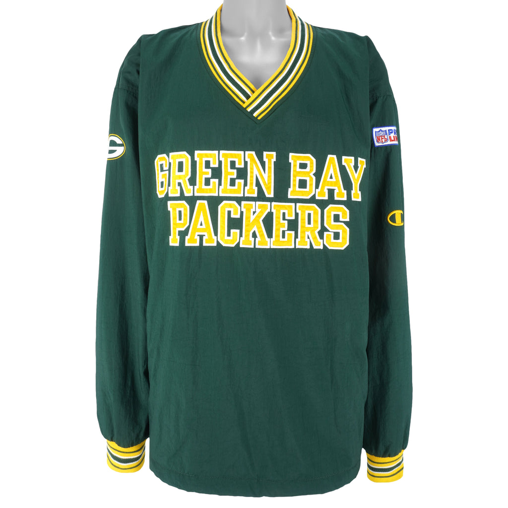 Green Bay Packers Throwback 1/4 Zip Pullover at the Packers Pro Shop