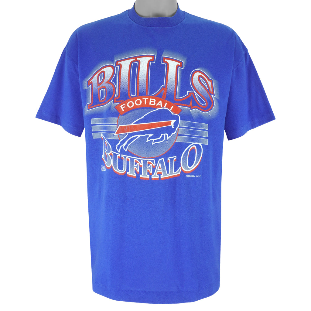 NFL (Spectator) - Buffalo Bills Single Stitch T-Shirt 1994 XX-Large Vintage Retro Football