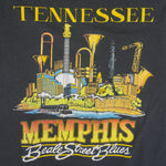  Tennessee Memphis Beale Street Blues Single Stitch Vintage Retro