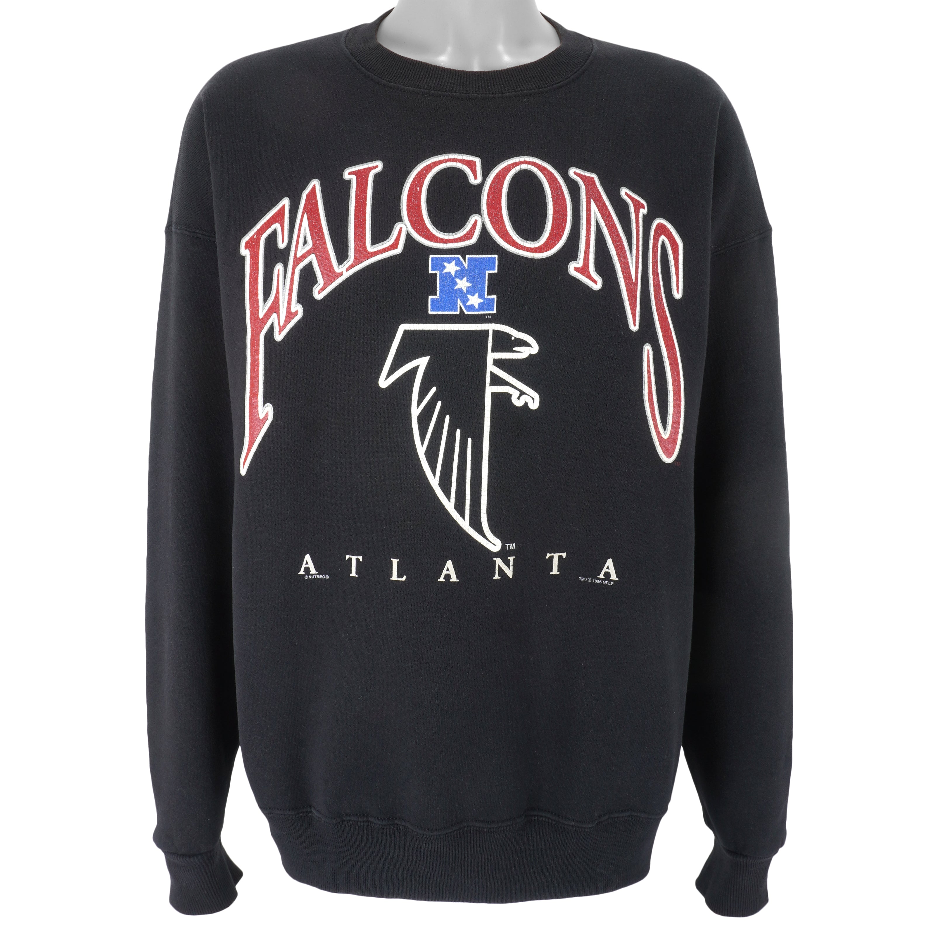 Vintage Atlanta Falcons 1996 Pro Player Sweatshirt Size Small