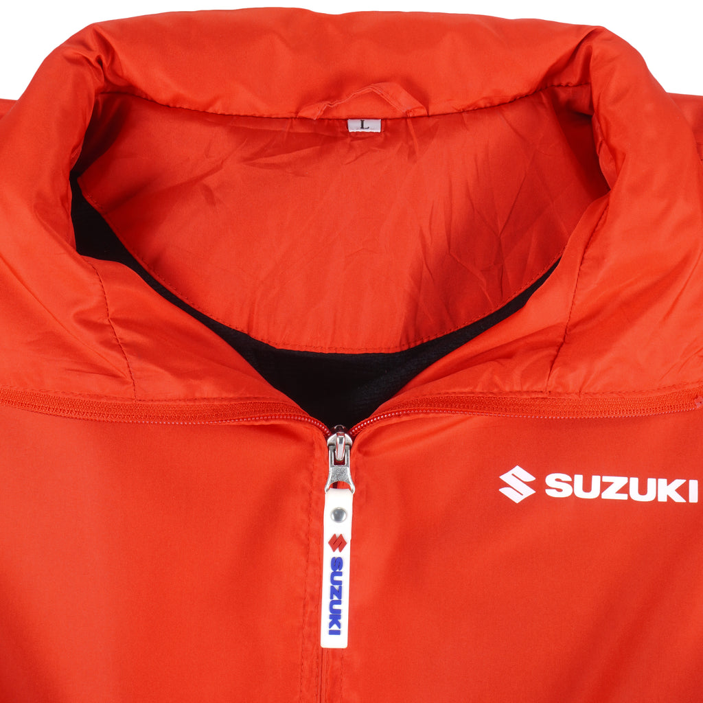 Vintage - Suzuki Carry Zip-Up Racing Windbreaker 1990s Large Vintage Retro