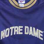 Reebok - Notre Dame Fighting Irish Windbreaker 1990s Large Vintage Retro College