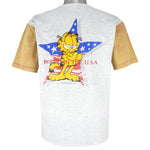 Vintage - Garfield Bored In The U.S.A T-Shirt 1990s Medium Vintage Retro