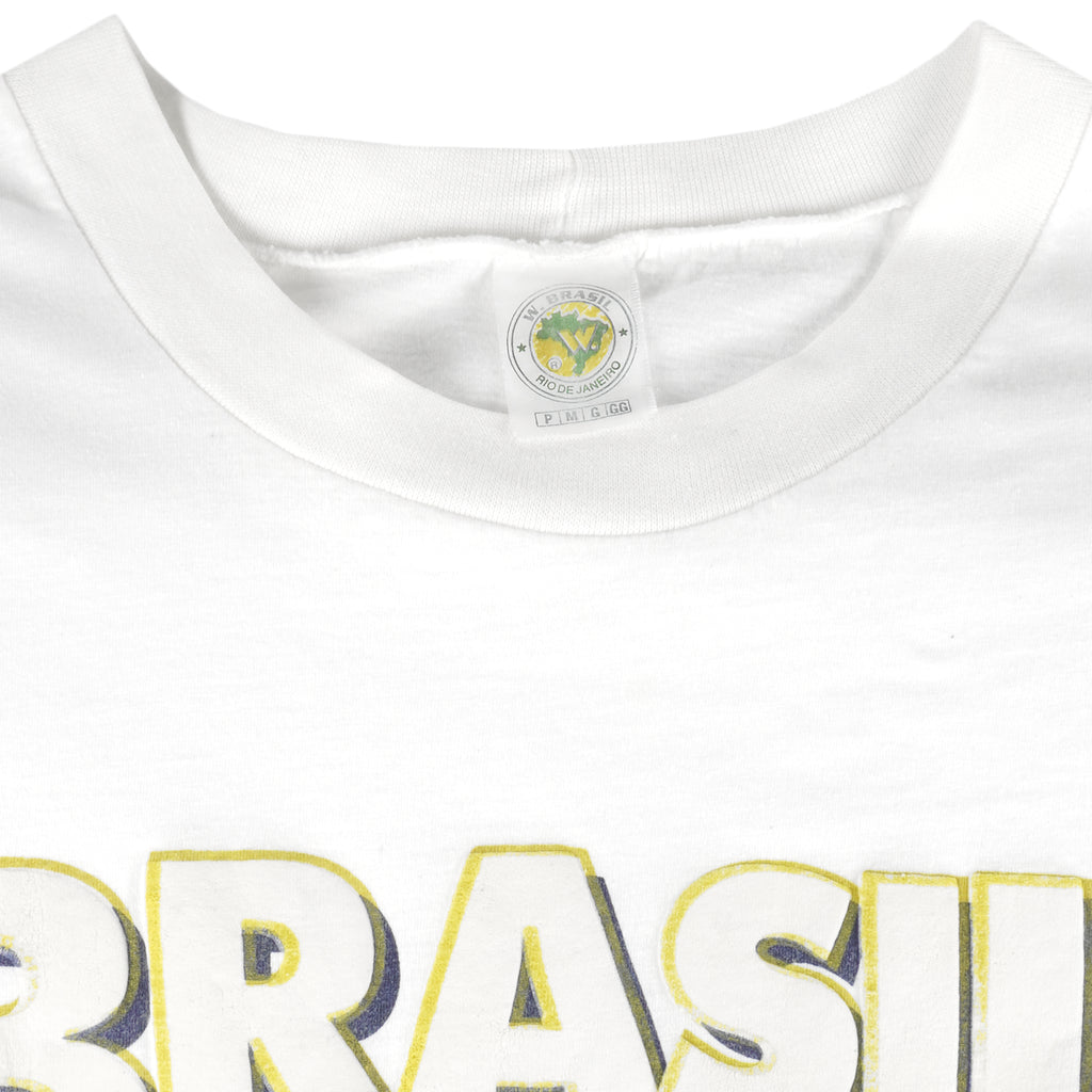 Vintage - Rio De Janeiro Brazil T-Shirt 1990s Medium Vintage Retro