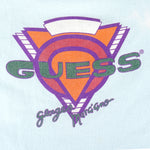 Guess - Blue Georges Marciano T-Shirt 1990s Large Vintage Retro