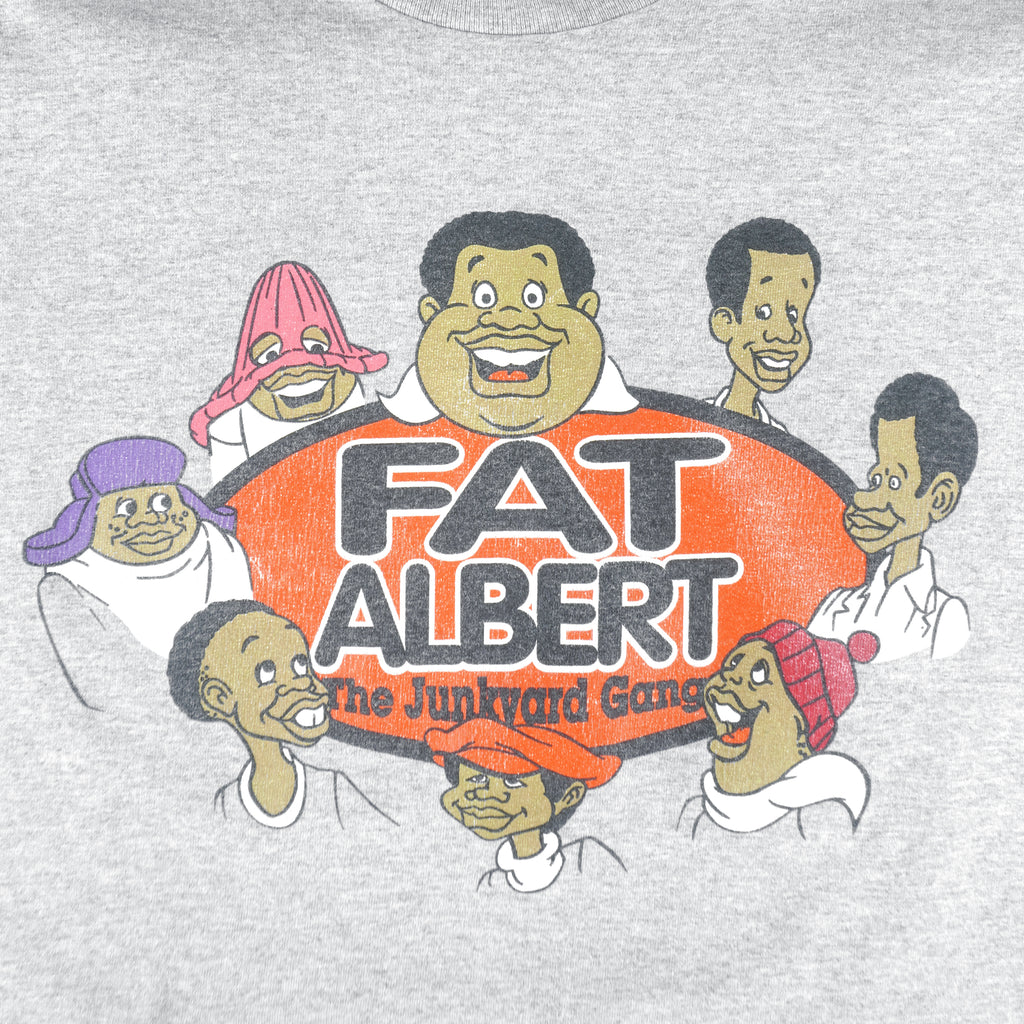 Vintage - Fat Albert Rudy The Junkyard Gang T-Shirt 1990s X-Large Vintage Retro