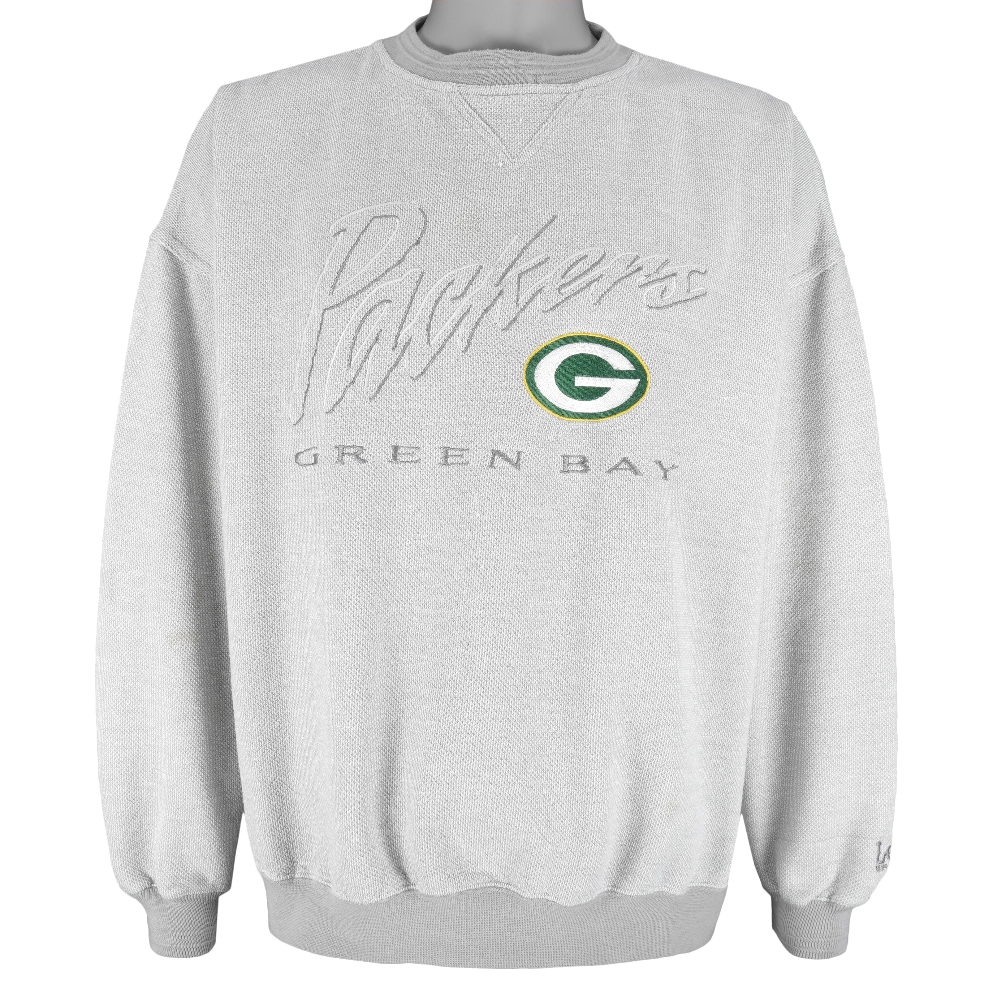 NFL - Green Bay Packers - Embroidered Crewneck Sweatshirt- Lee