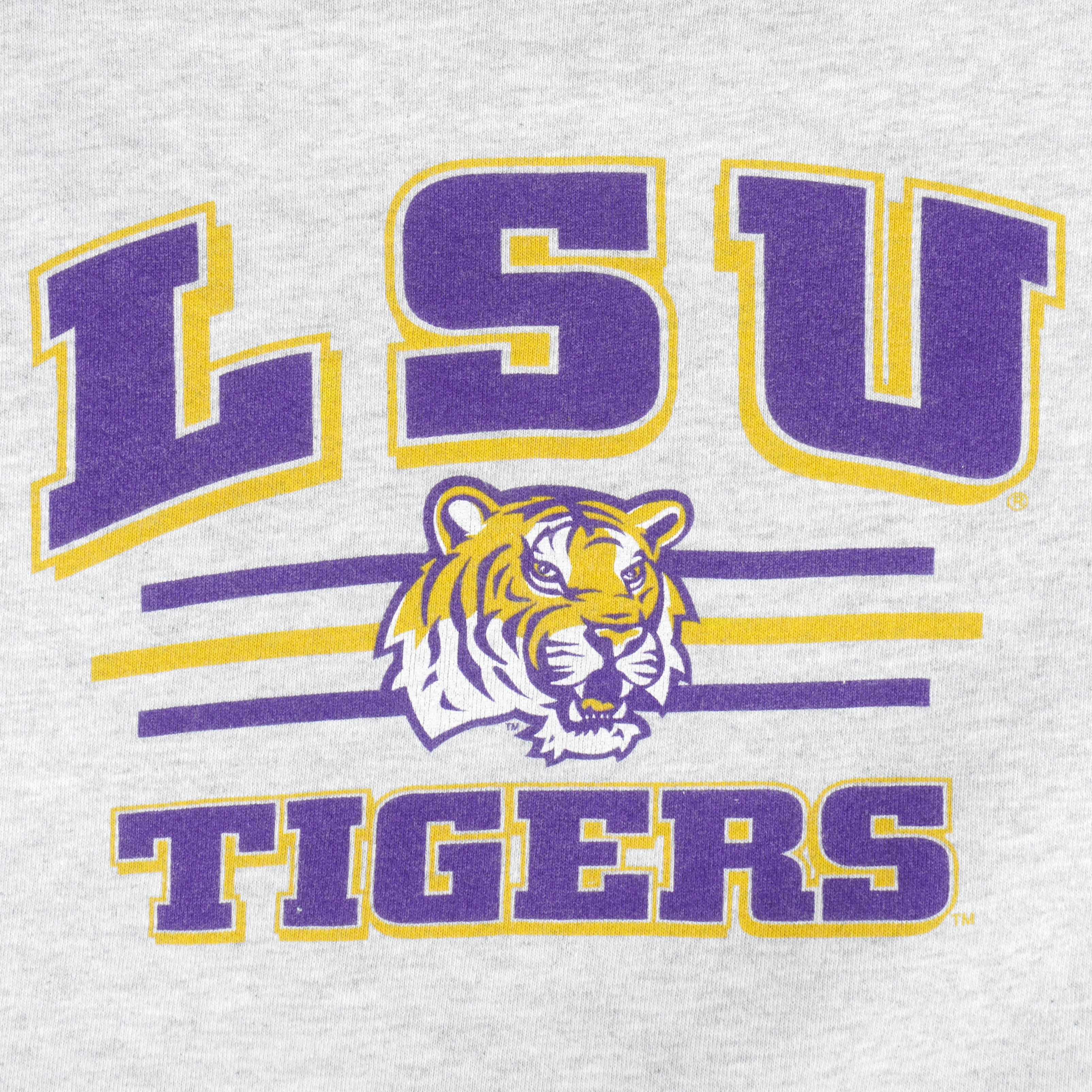 Lsu Tigers Sweatshirt Lsu Sweatshirt Vintage Lsu Crewneck Lsu