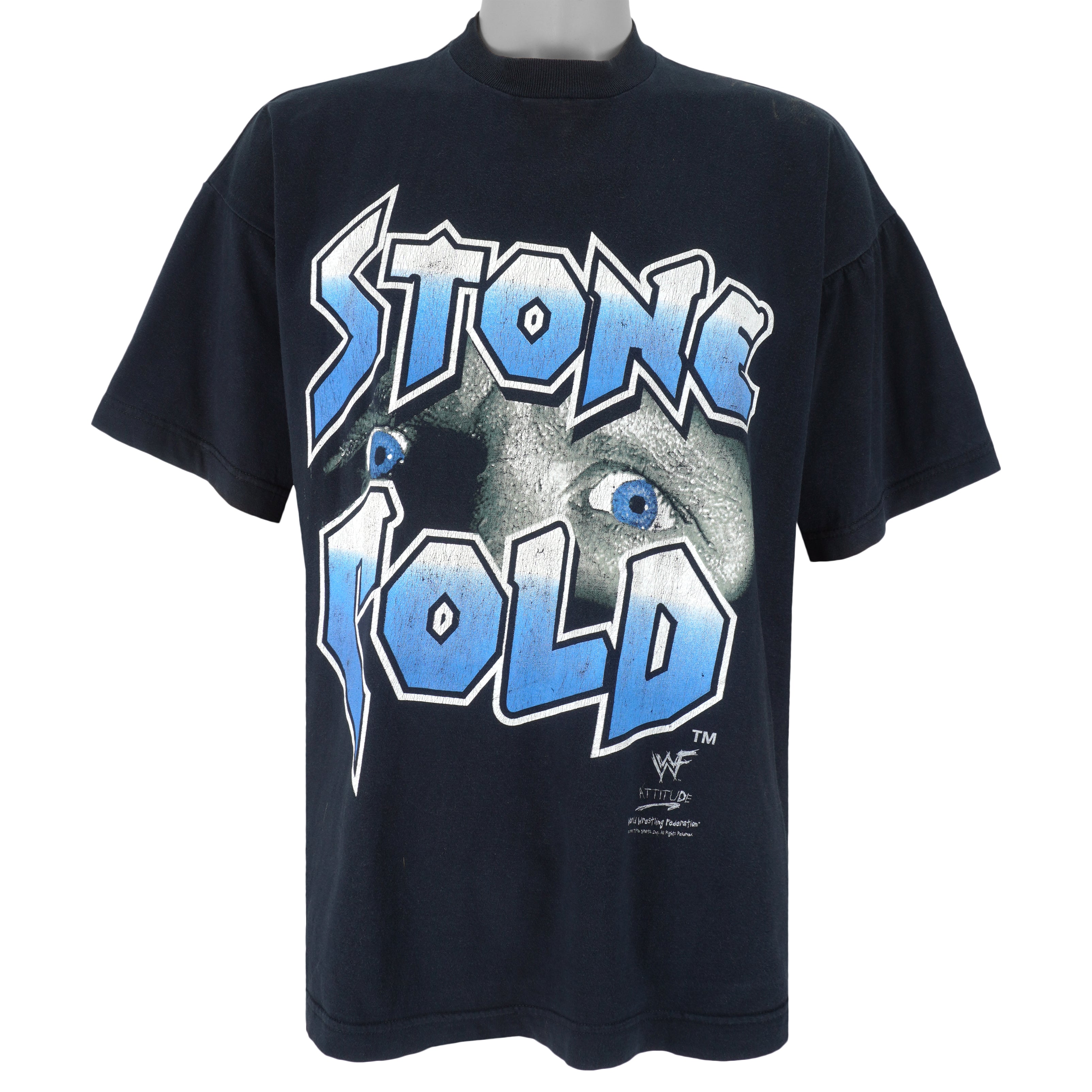 Vtg WWF Stone Cold Steve Austin Baseball Jersey