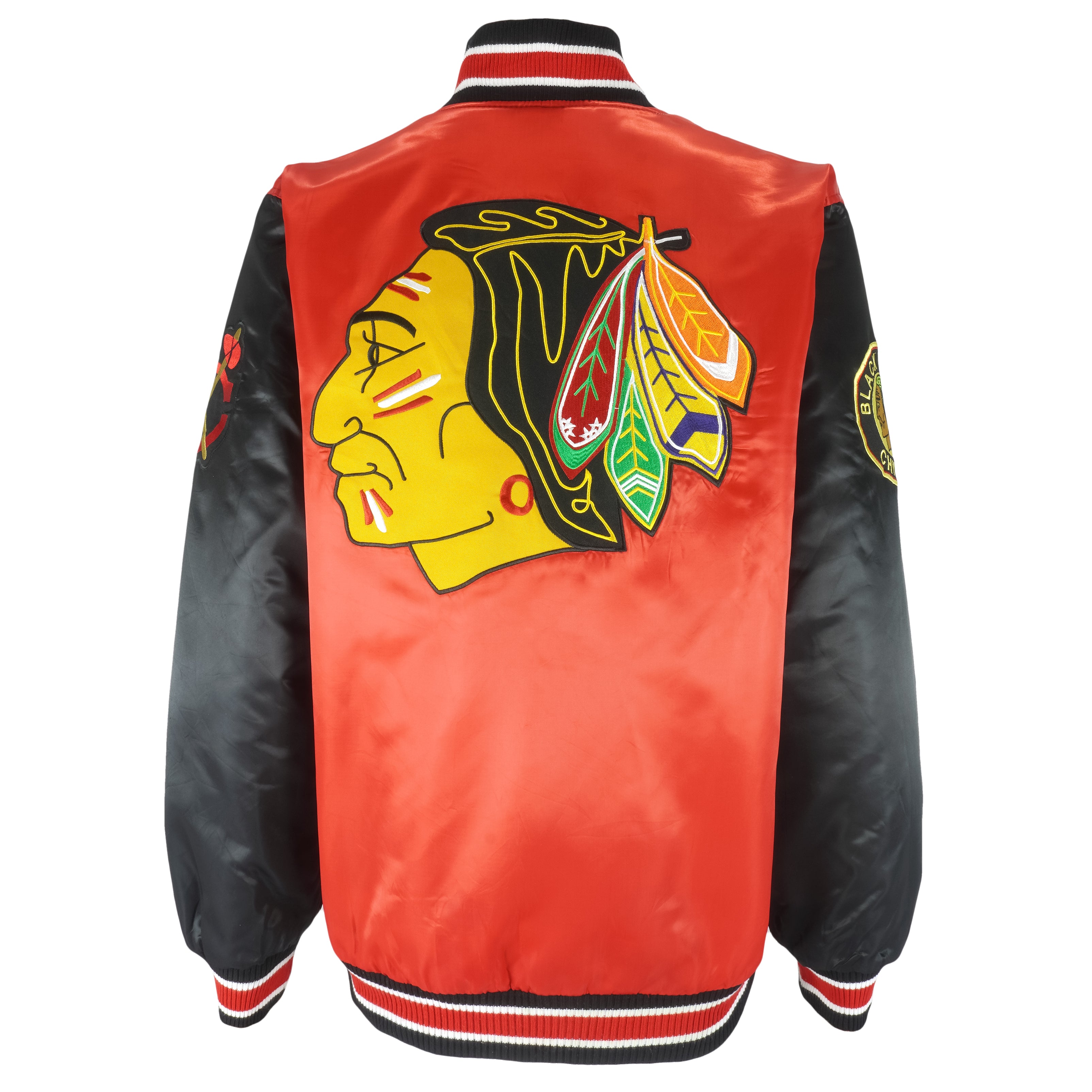 STARTER, Shirts, Vintage 9s Chicago Blackhawks Starter Red Jersey Nhl  Stitched Sewn Mens Xl