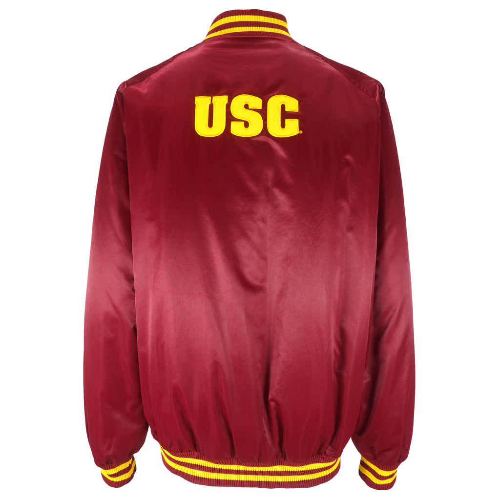 Interlock Baseball USC Trojans Cardinal Varsity Jacket - Jacket Makers