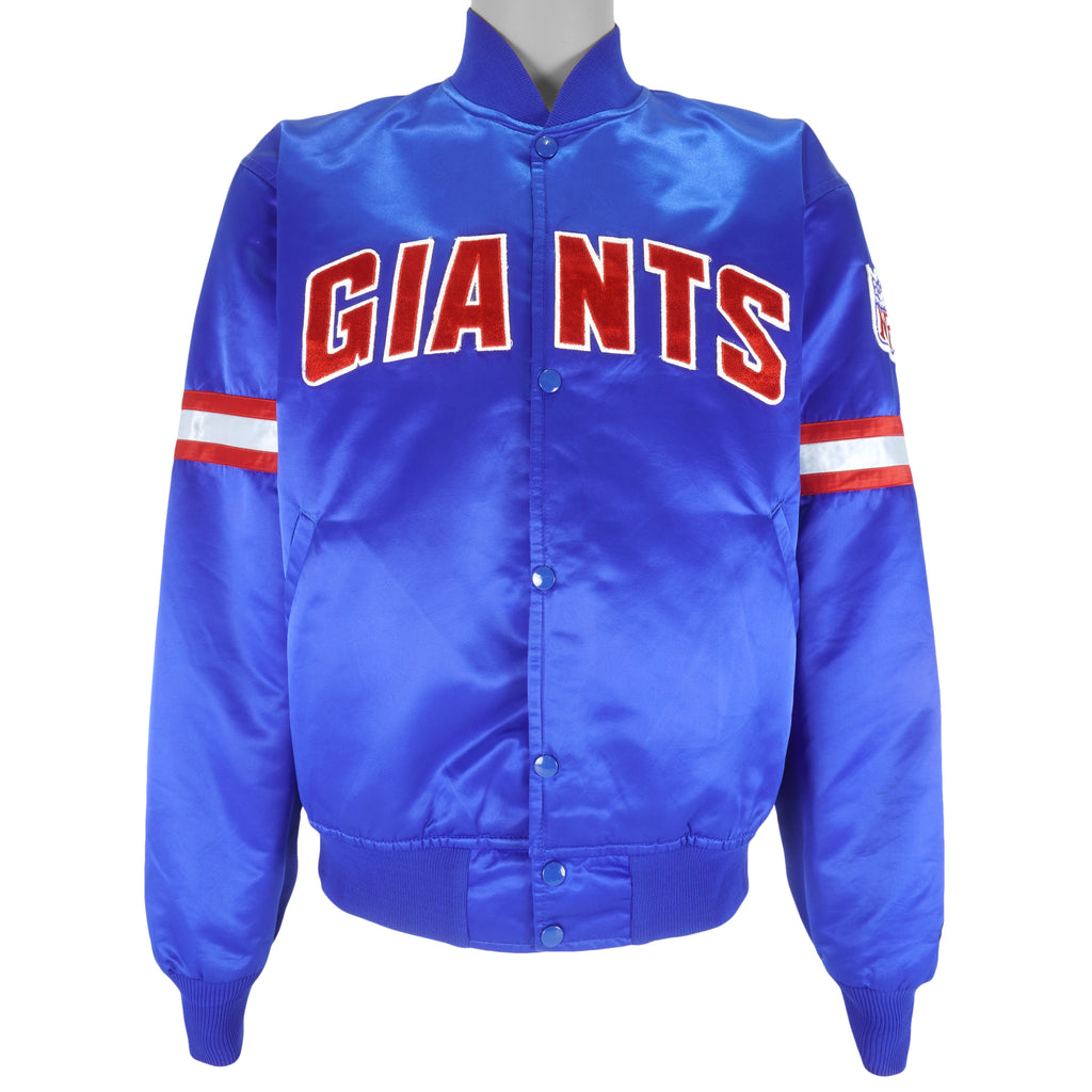 Vintage Starter - New York Giants Satin Jacket 1980s Large – Vintage ...