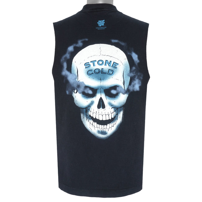 WWE Stone Cold Steve Austin 3:16 Skull Leather Vest