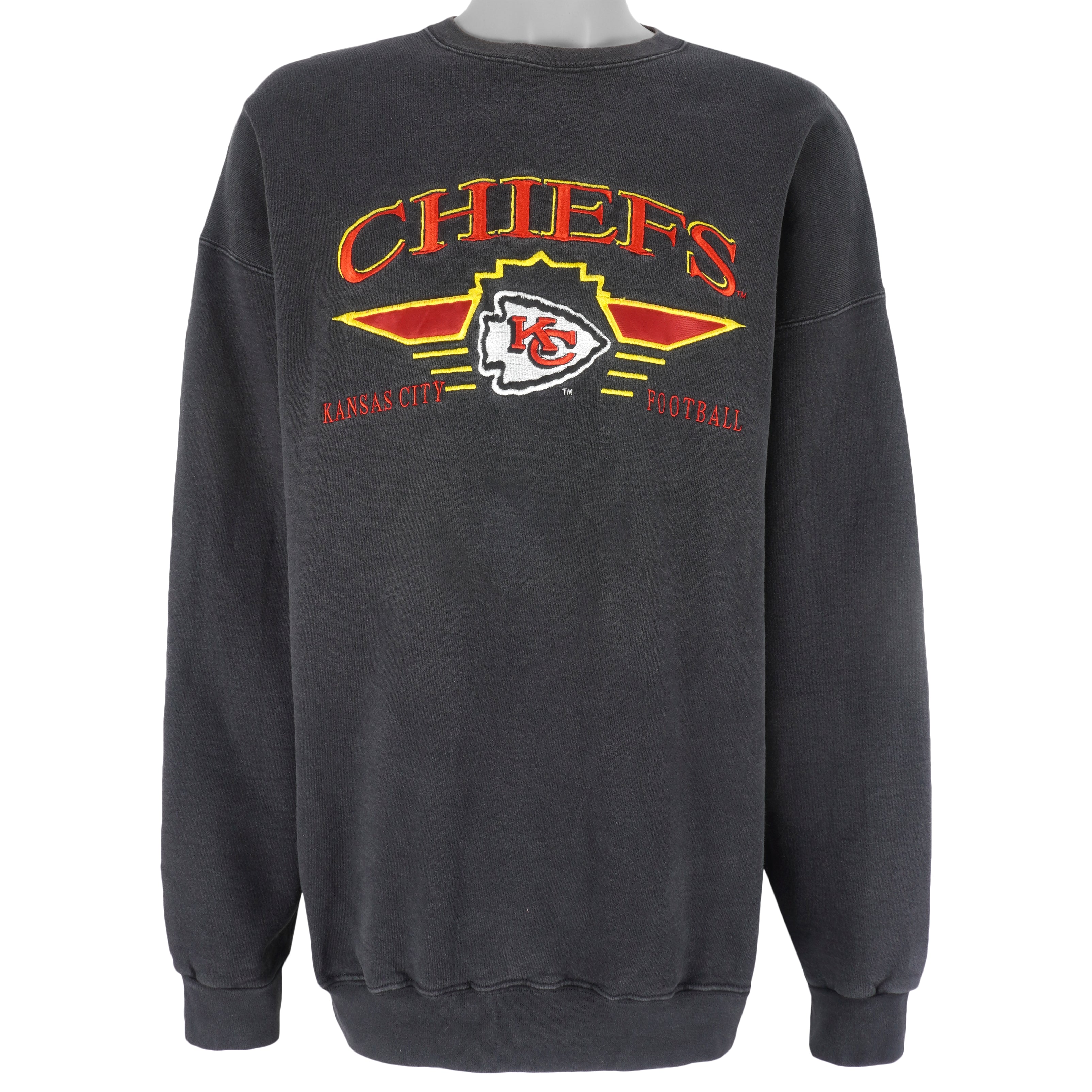 Vintage Kansas City Chiefs Football Sweatshirt XL embroidered 1994