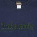 Timberland - Blue Wind Water Earth and Sky Crew Neck Sweatshirt 1990s Large Vintage Retro