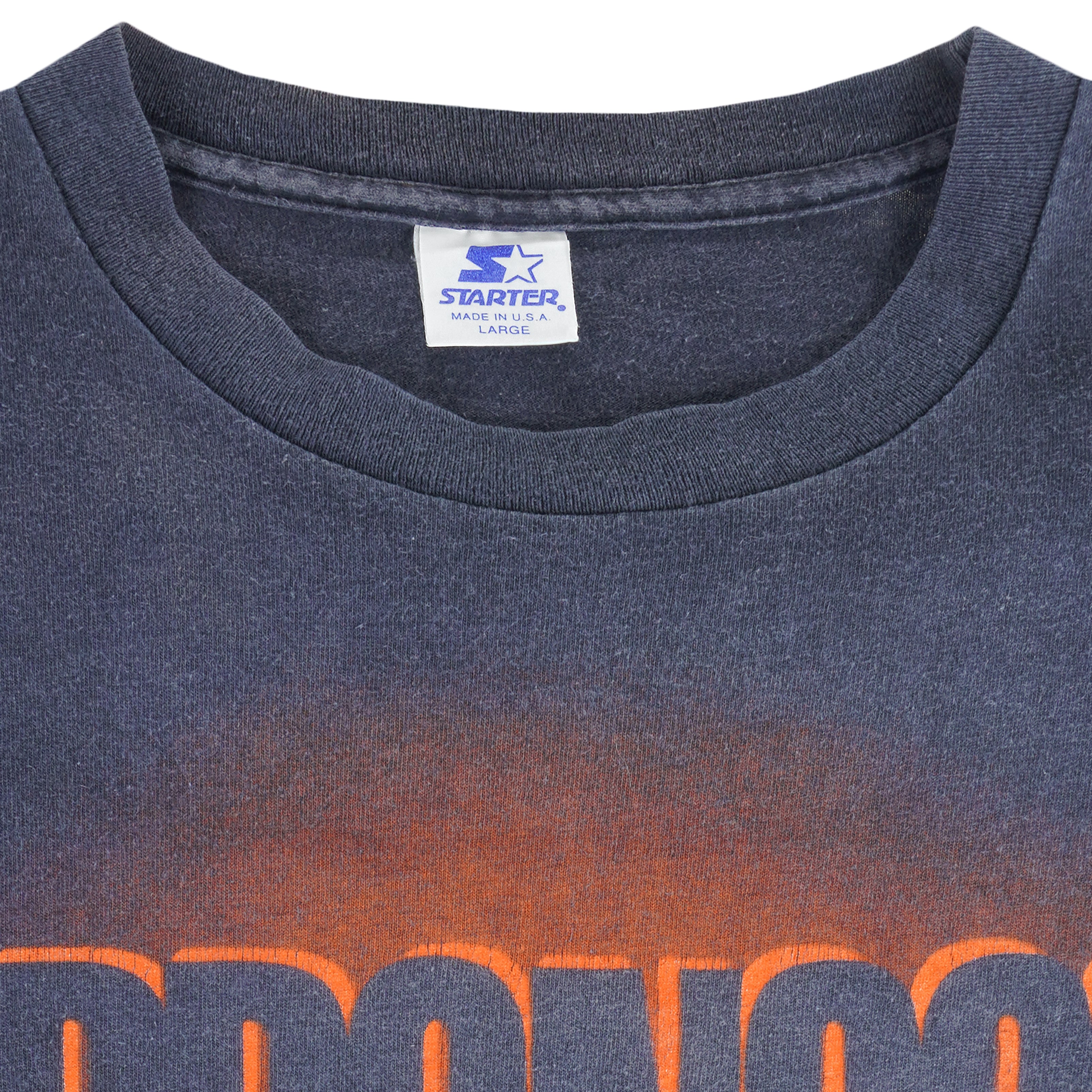 Vintage DENVER BRONCOS Orange T Shirt Large 