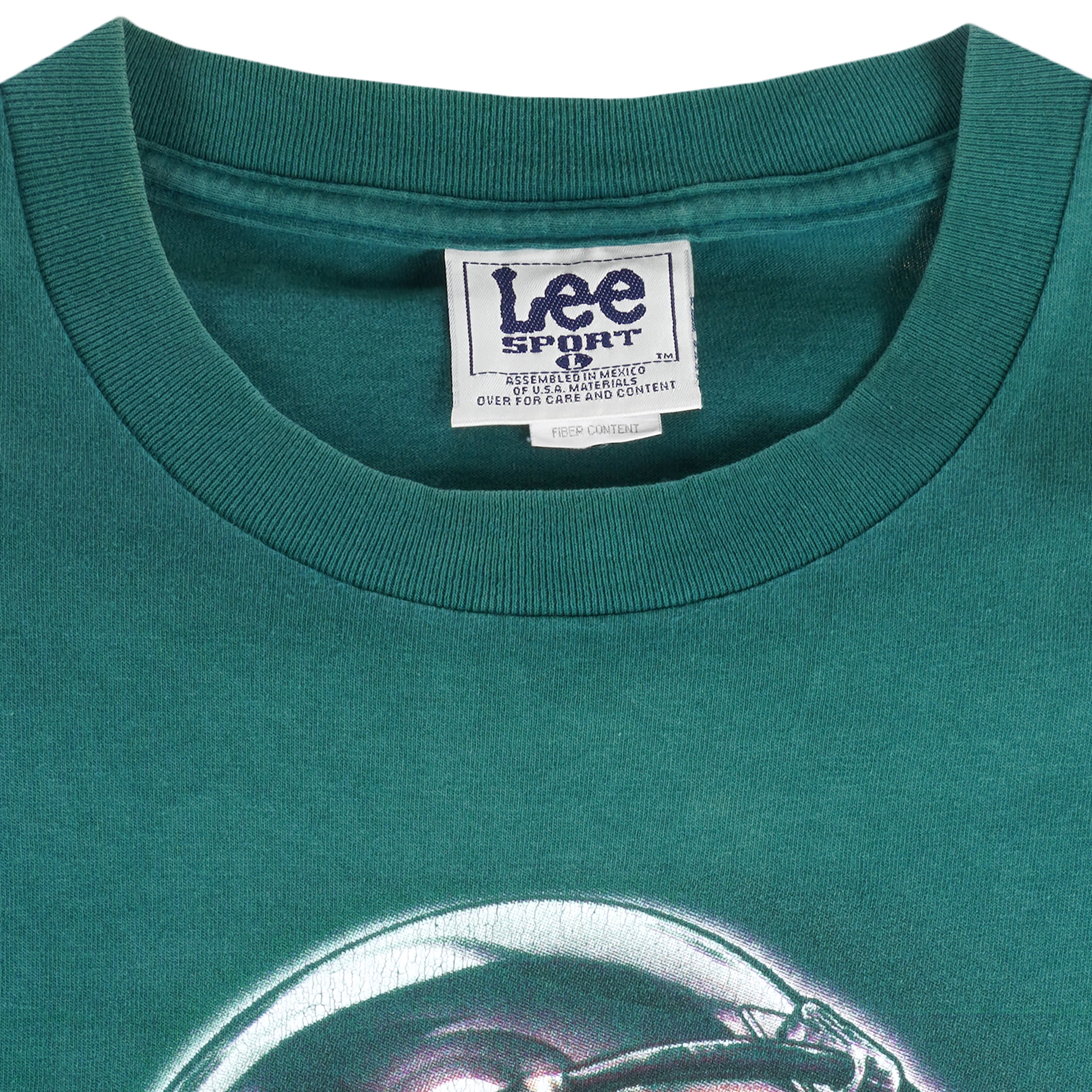 New era NFL Philadelphia Eagles Graphic Helmet Short Sleeve T-Shirt Green