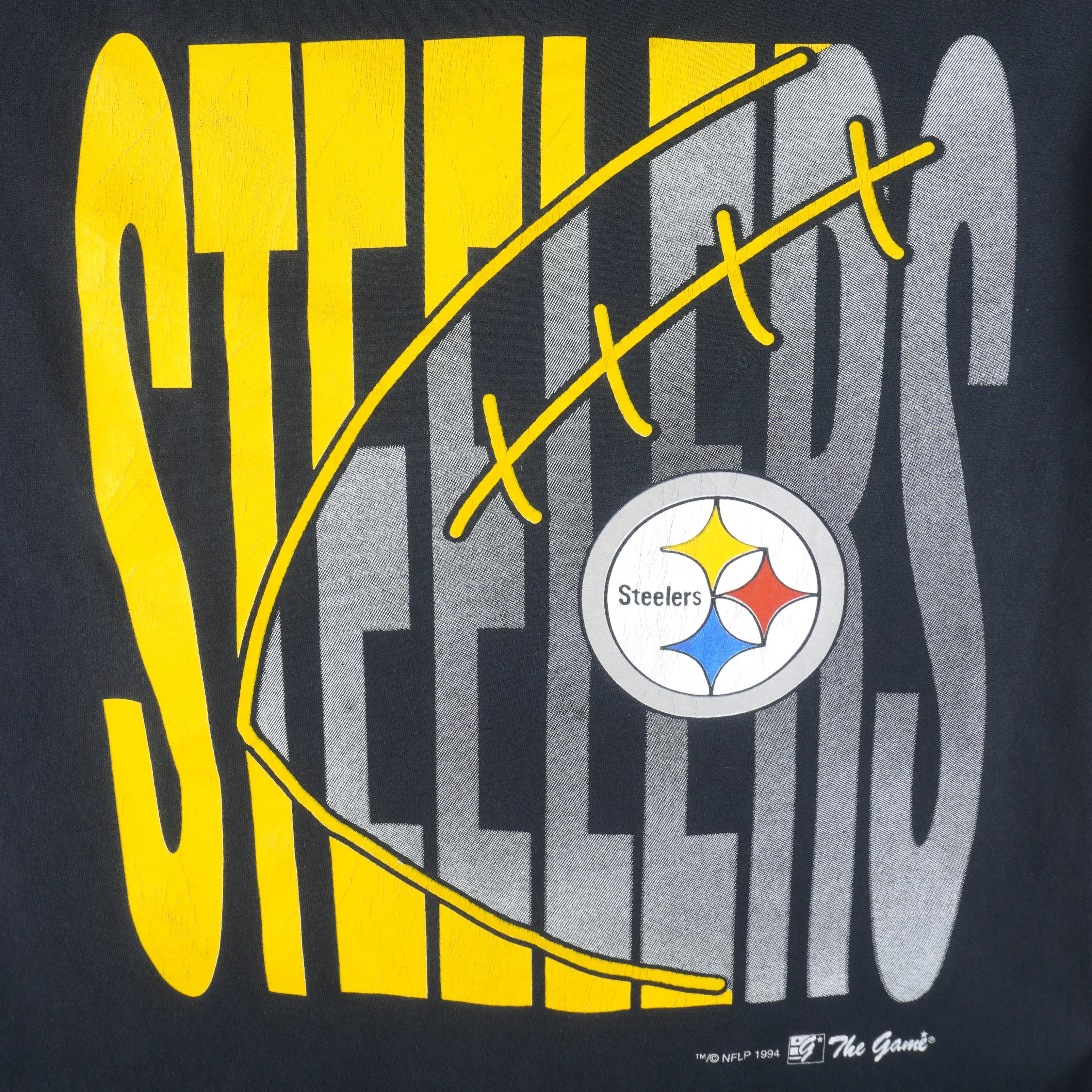 Vintage '94 PITTSBURGH STEELERS NFL Logo 7 Sweatshirt L