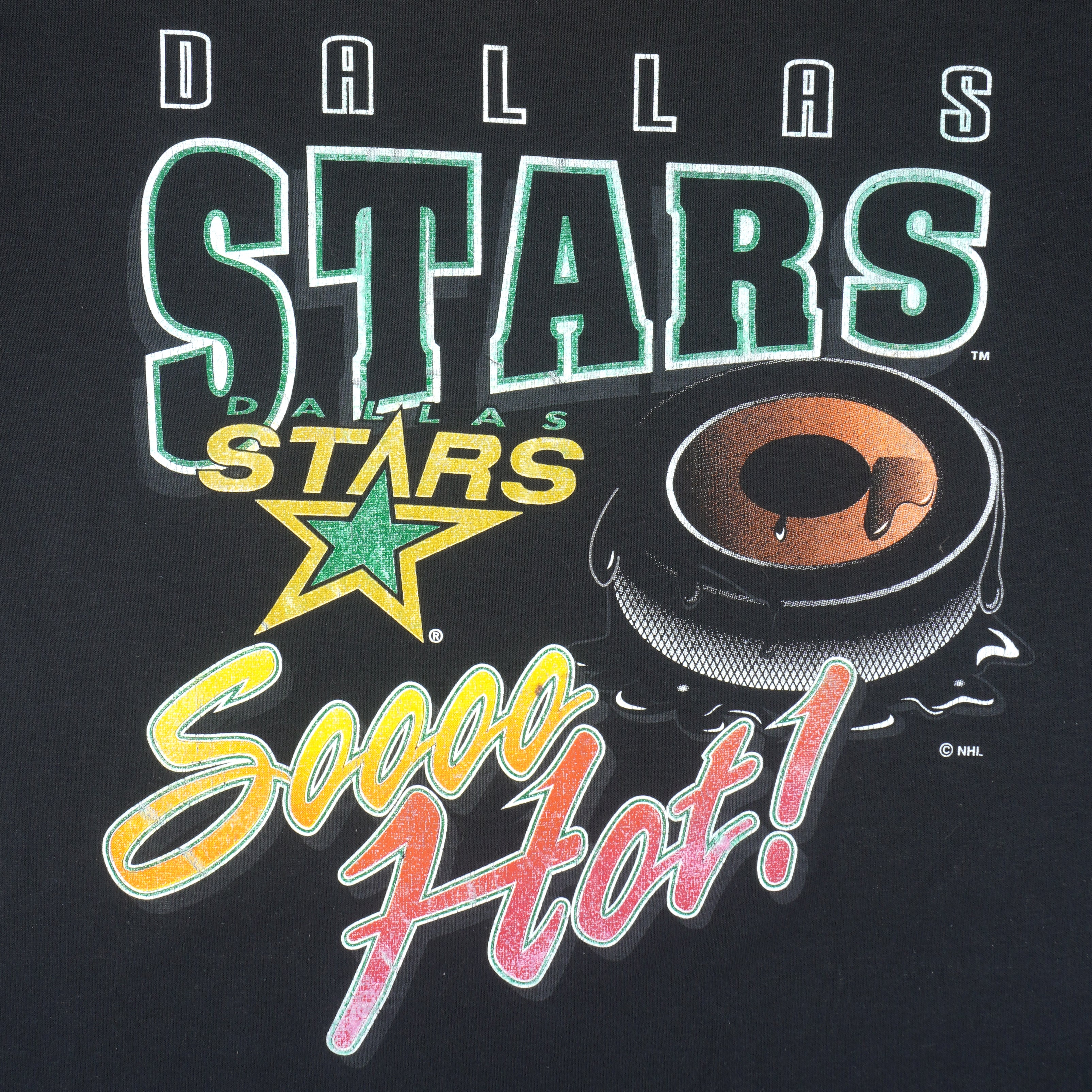 Vintage NHL Dallas Stars Looney Tunes Taz T-Shirt, Dallas Stars
