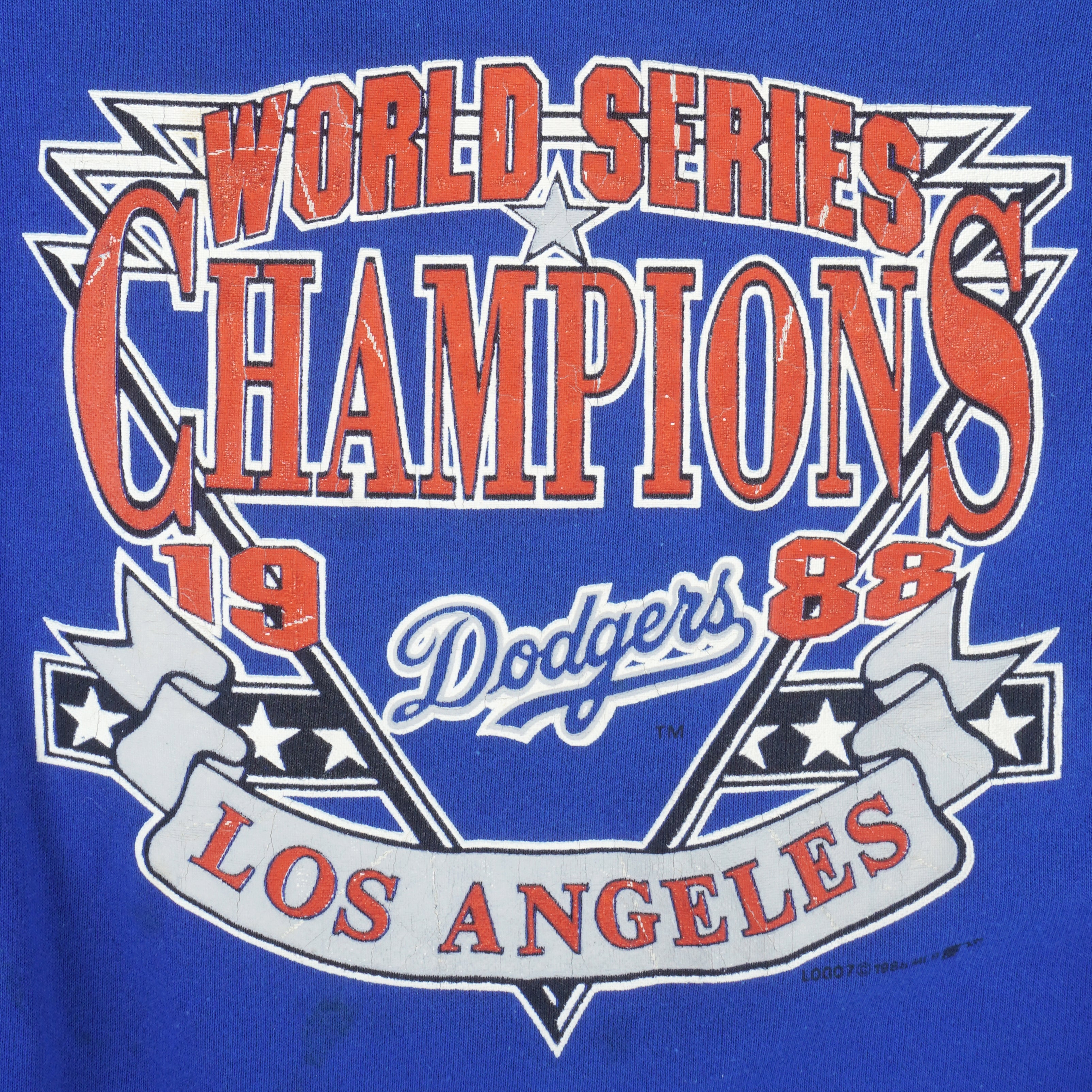 Vintage MLB (Logo 7) - Los Angeles Dodgers Crew Neck Sweatshirt 1988  X-Large – Vintage Club Clothing