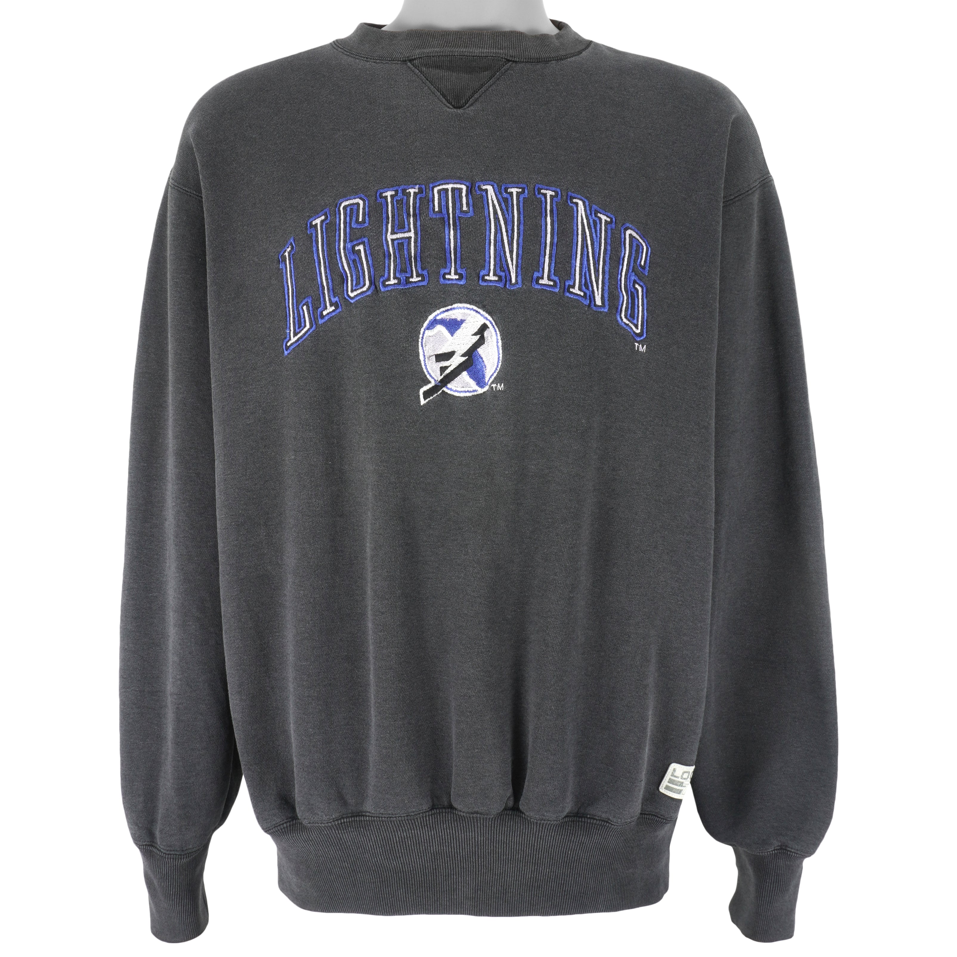 NHL Tampa Bay Lightning Vintage 2000's Lightning Bolt Logo