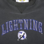 Vintage Lightning Sweatshirt Old School Lightning Logo Tampa Bay