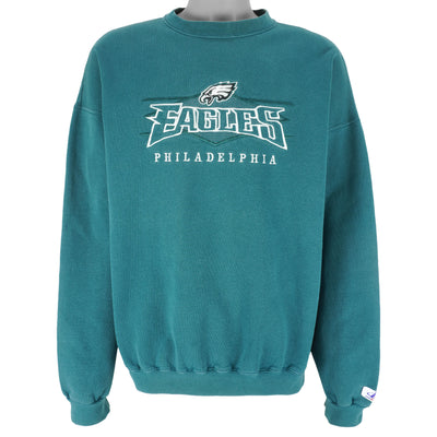 Vintage NFL (Trench) - Philadelphia Eagles Crew Neck Sweatshirt 1980s  X-Large – Vintage Club Clothing