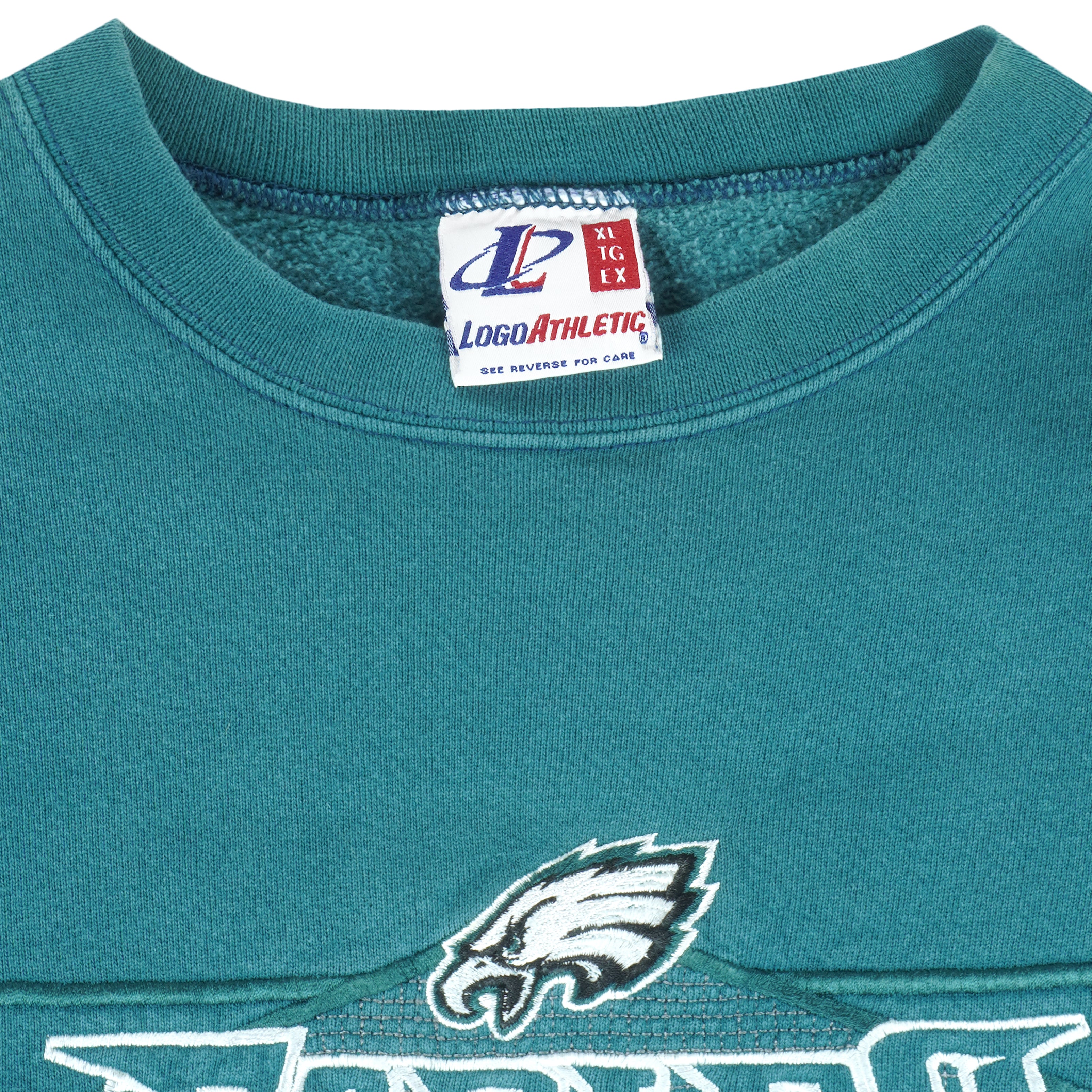 Vintage NFL (Logo Athletic) - Philadelphia Eagles Embroidered Crew