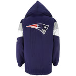 Reebok - New England Patriots Hooded Pullover Jacket 1990s Medium Vintage Retro Football