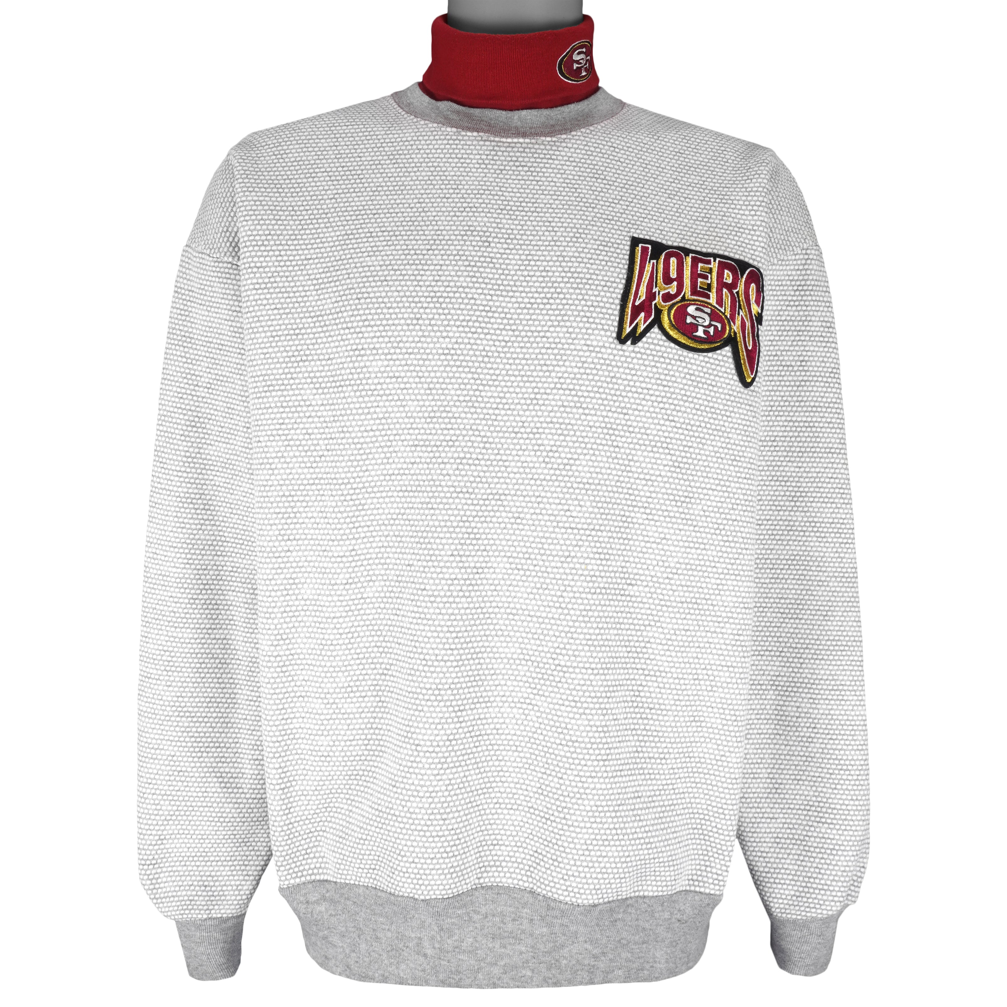 nfl.com "NFL Official Gear" San Francisco 49ers Gray Sweatshirt  by Majestic Lrg