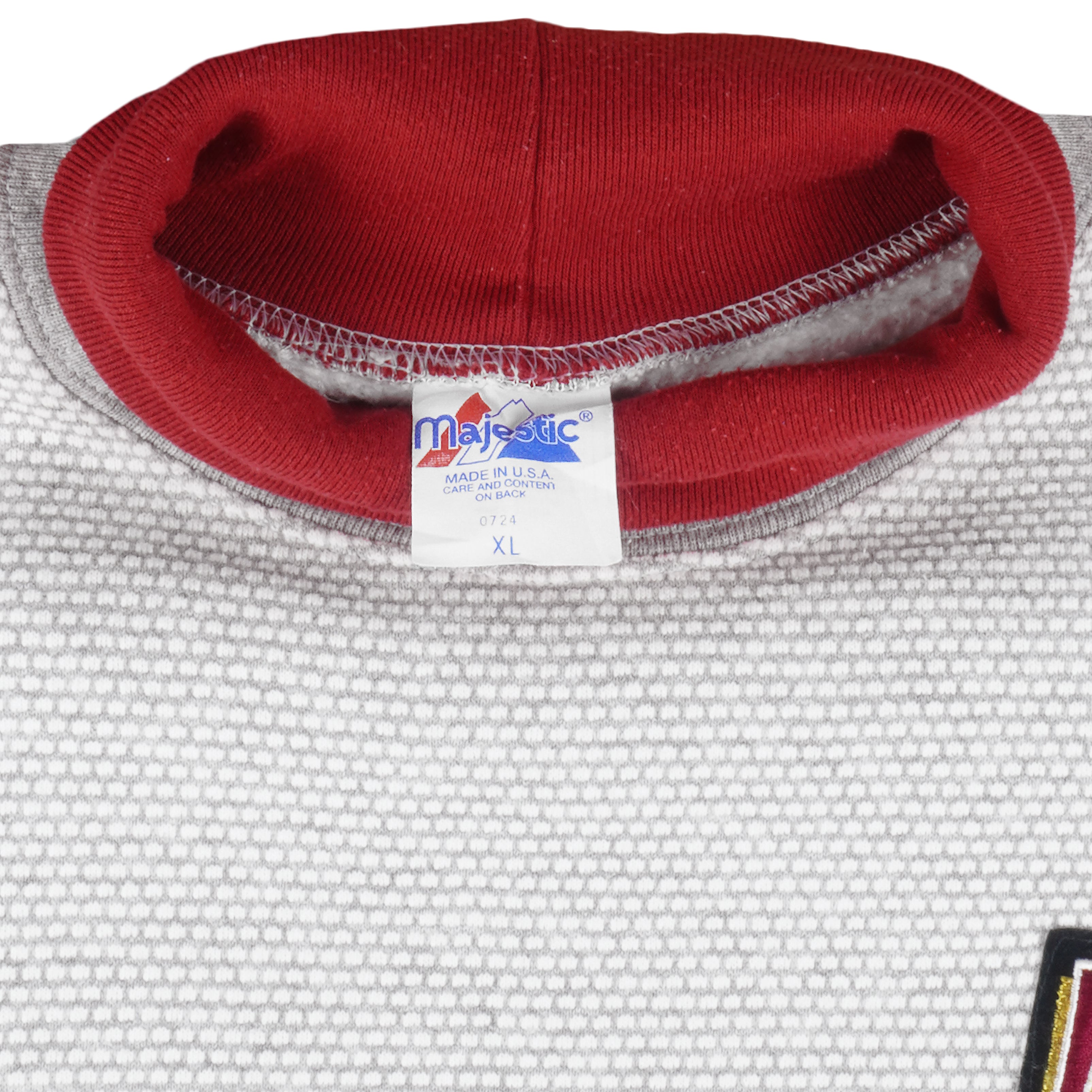 Vintage NFL (Majestic) - San Francisco 49ers Spell-Out Turtleneck