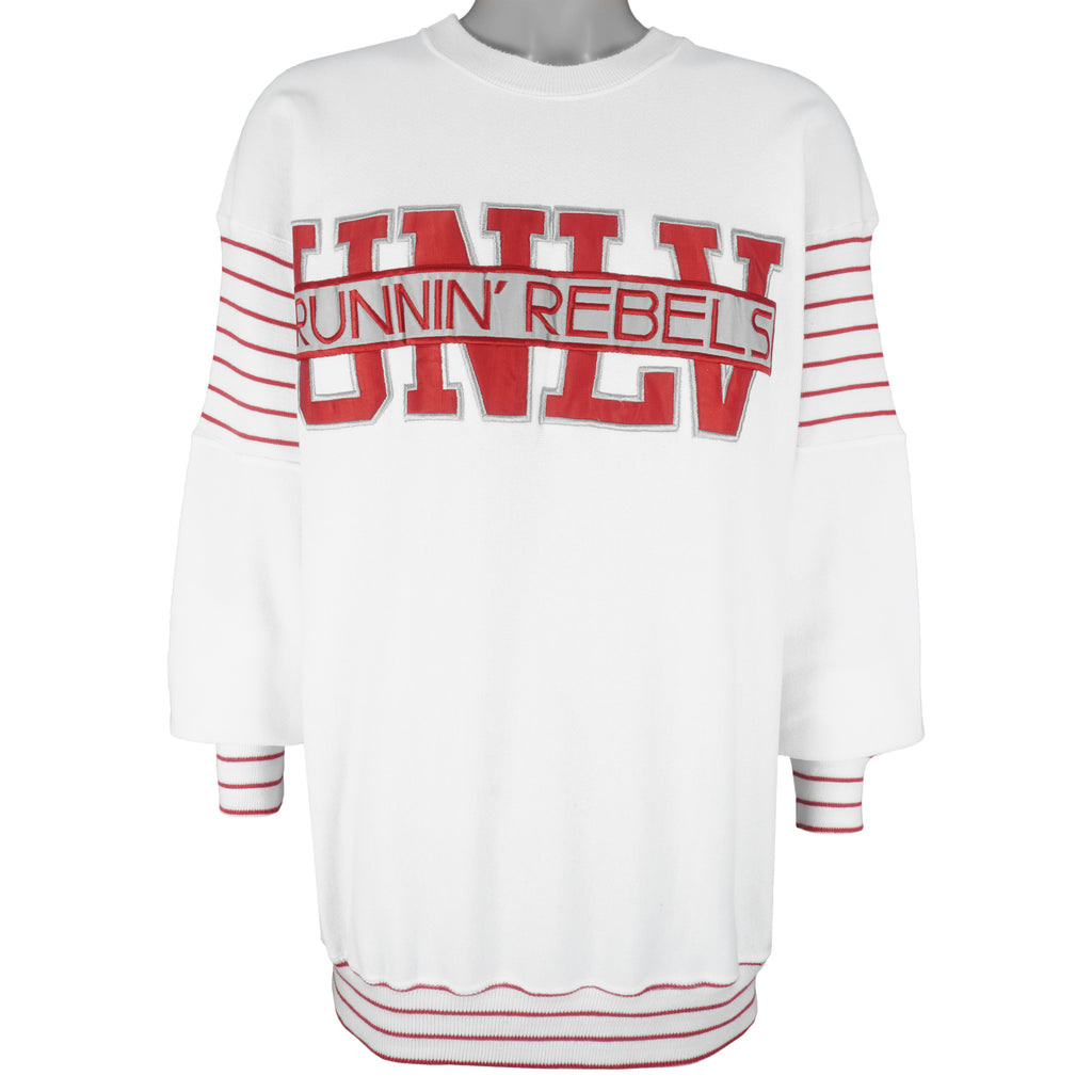 NCAA (Legends) -  UNLV Runnin Rebels Crew Neck Sweatshirt 1990s X-Large Vintage Retro Football College