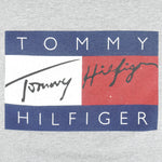 Tommy Hilfiger - Flag Big Logo Crew Neck Sweatshirt 1990s X-Large Vintage Retro