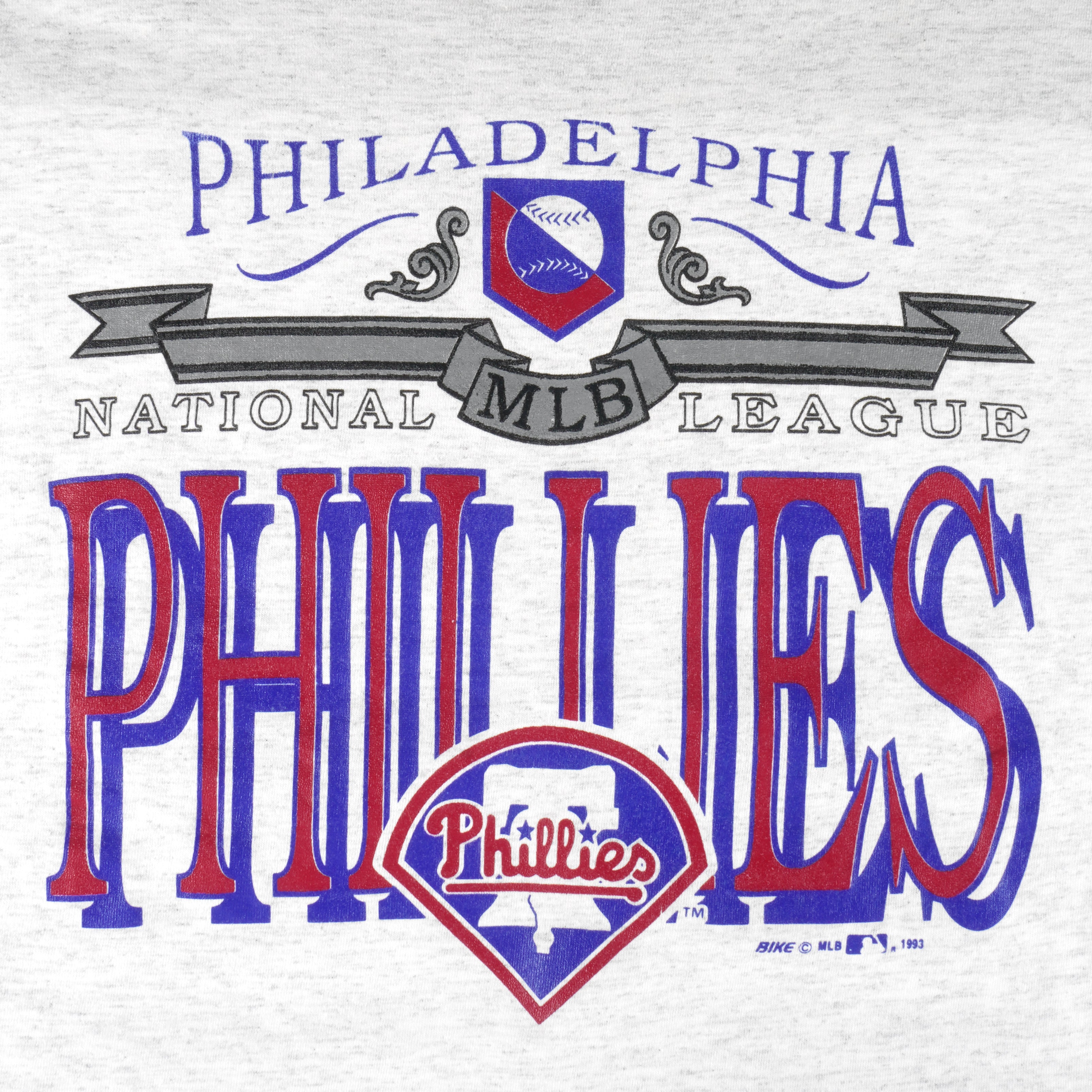 Vintage MLB (Bike) - Philadelphia Phillies National League T-Shirt 1993 Large