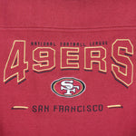 NFL (Lee) - San Francisco 49ers Embroidered Crew Neck Sweatshirt 1990s X-Large